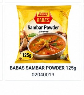 BABAS SAMBAR POWDER 125g