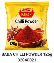 BABA CHILLI POWDER 125g