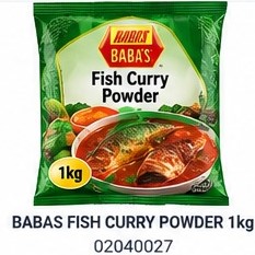 BABAS  FISH CURRY POWDER 1kg