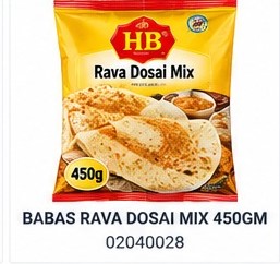 BABAs RAVA DOSAI MIX 450GM