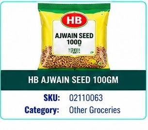 HB AJWAIN SEED 100GM