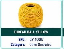 THREAD BALL YELLOW & WHITE