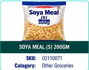 SOYA MEAL (S) 200GM