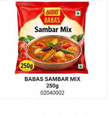 Babas Sambar Mix 250g
