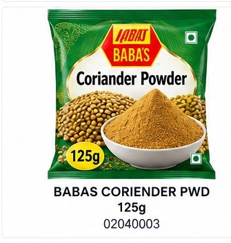 Babas Coriender Pwd 125g