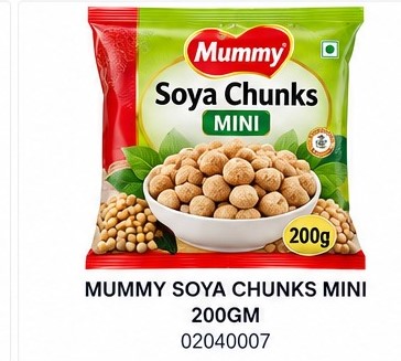 MUMMY SOYA CHUNKS MINI 200GM