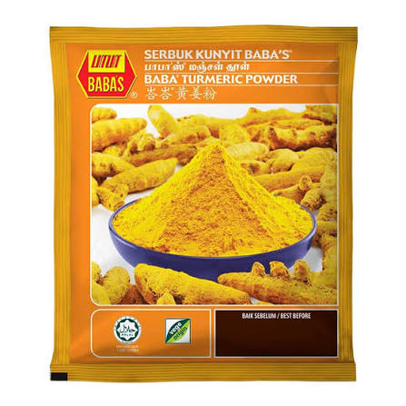 BABA'S TURMERIC POWDER 250G