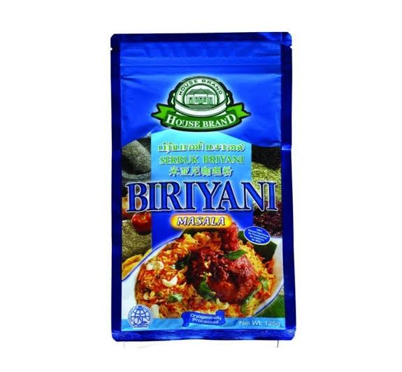 HOUSE BRAND BRIYANI MASALA 125g