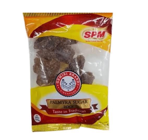 SPM GEMINI BRAND PALMYRA SUGAR ROCK 100G