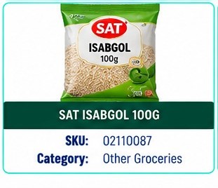 SAT ISABGOL 100G