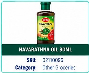 NAVARATHNA OIL 90ML