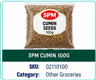 SPM CUMIN 100G