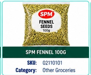 SPM FENNEL 100G