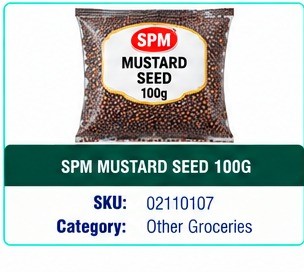 SPM MUSTARD SEED 100G