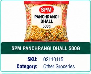 SPM PANCHRANGI DHALL 500G