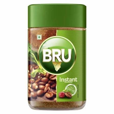 BRU COFFEE ORG (GREEN BTL)100G