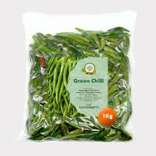 GREEN CHILLI PADI 1KG