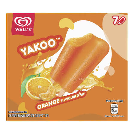 WALL'S STK YAKOO ORANGE 68ML