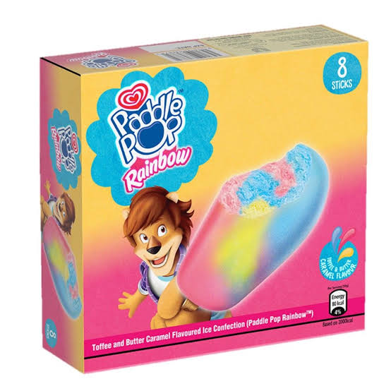 PADDLE POP STK RAINBOW 53 ML