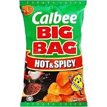 CALBEE BB HOT & SPICY POTATO CHIPS 180G