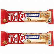 KIT KAT WHITE CHUNKY 40GM