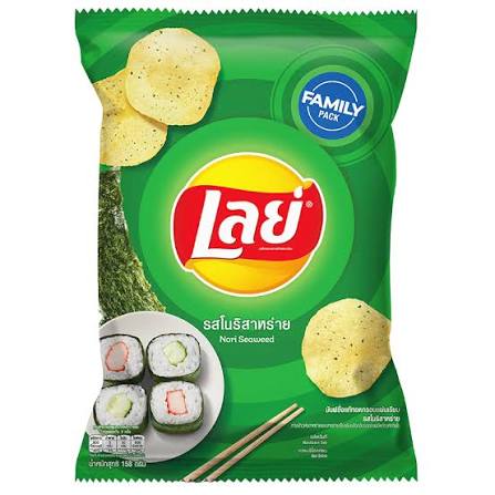 LAYS NORI SEAWEED 180 GM