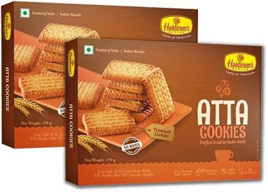 HALDIRAM ATTA COOKIES 250G