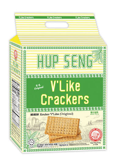 HUP SENG V LIKE CRACKERS (ORIGINAL) 190G ( 10SAC)