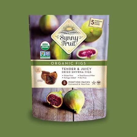 SUNNY FRUIT ORGANIC FIGS 100G