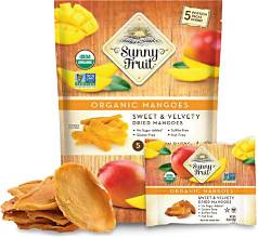 SUNNY FRUIT ORGANIC MANGOES 100G