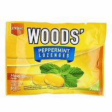 WOODS PEPPERMINT HONEY LEMON 15 GM