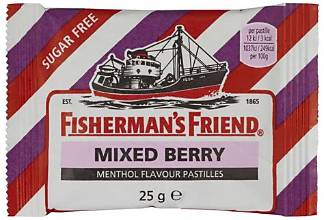 FISHERMAN FRIEND MIXED BERRIES 25 GM