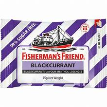 FISHERMAN FRIEND BLACKCURRENT 25 GM