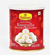 HALDIRAMS RASAGULLA 1KG TIN