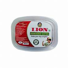 LION DESEEDED DATES 250G