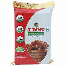 LION DESEEDED DATES JAR 500gm