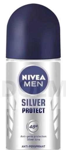 NIVEA ROOL ON 50ML SILVER PROTECT