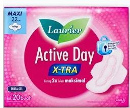 laurier activeday maxi (non wings)20's