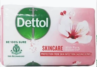 DETTOL SOAP SKINCARE(4PCS/100G)
