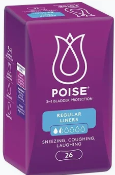 POISE MODERATE EXTRA PADS 315MM 12S