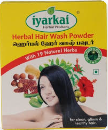 IYARKAI HERBAL HAIR WASH POWDER 100GM